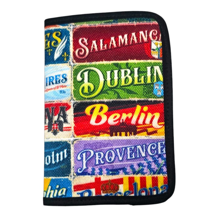 PORTAPASAPORTE / PORTADOCUMENTOS - PLACAS CIUDADES